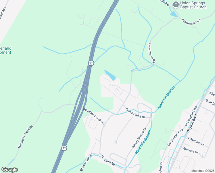 map of restaurants, bars, coffee shops, grocery stores, and more near 810 Younger Circle in Chattanooga
