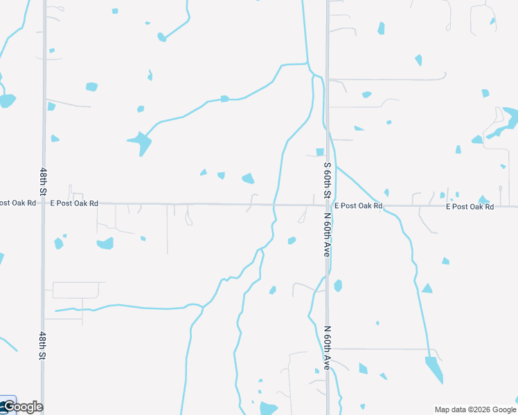 map of restaurants, bars, coffee shops, grocery stores, and more near 5640 East Post Oak Road in Noble
