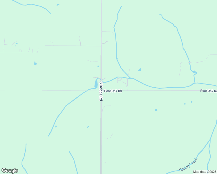 map of restaurants, bars, coffee shops, grocery stores, and more near 18101 East Post Oak Road in Noble