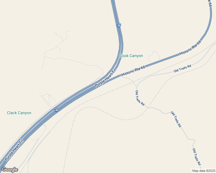 map of restaurants, bars, coffee shops, grocery stores, and more near 2484 West Old Highway 66 in Golden Valley