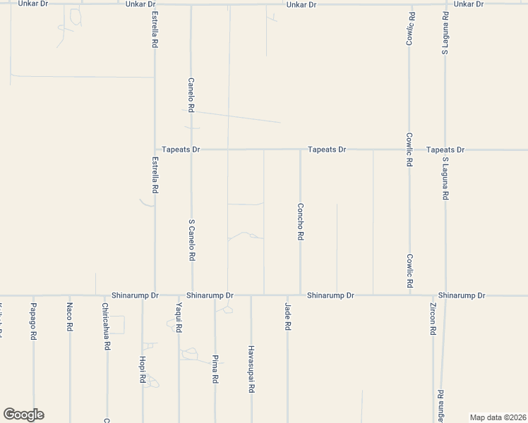 map of restaurants, bars, coffee shops, grocery stores, and more near 1257 South Cibola Road in Golden Valley