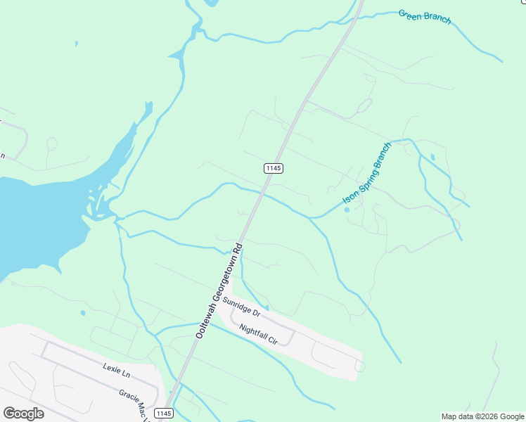 map of restaurants, bars, coffee shops, grocery stores, and more near 8528 Ooltewah Georgetown Road in Ooltewah