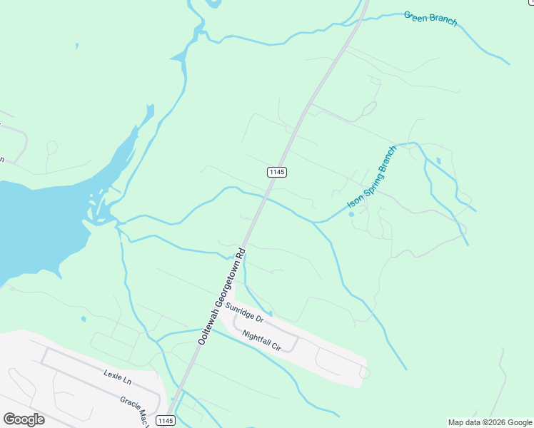 map of restaurants, bars, coffee shops, grocery stores, and more near 8528 Ooltewah Georgetown Road in Ooltewah