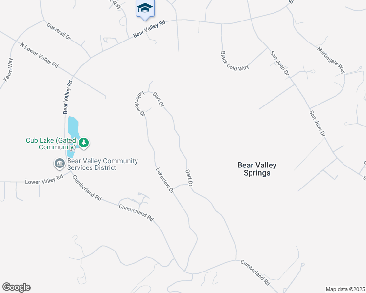 map of restaurants, bars, coffee shops, grocery stores, and more near 23600 Dart Drive in Tehachapi