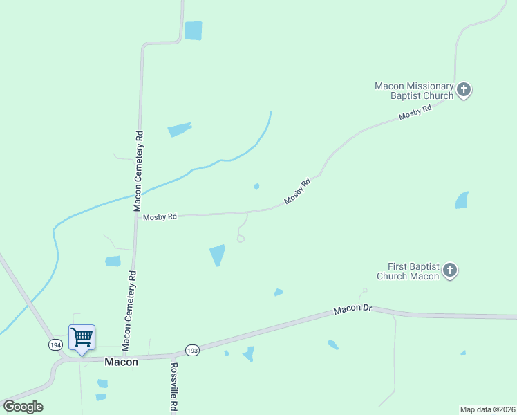 map of restaurants, bars, coffee shops, grocery stores, and more near 2510 Mosby Road in Oakland