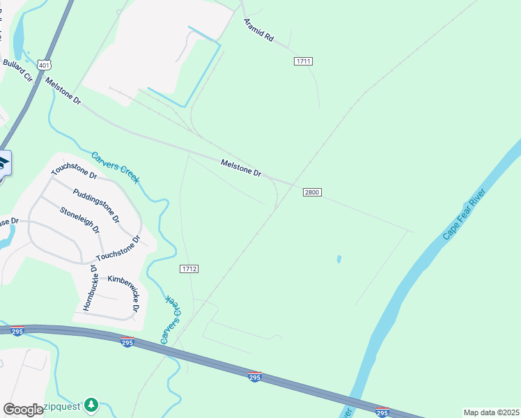 map of restaurants, bars, coffee shops, grocery stores, and more near 656 3 Points Road in Fayetteville