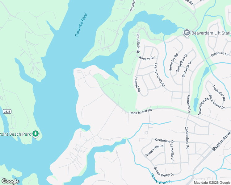map of restaurants, bars, coffee shops, grocery stores, and more near 10423 Chelsea Bay Drive in Charlotte