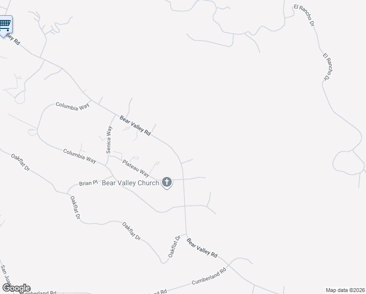 map of restaurants, bars, coffee shops, grocery stores, and more near 26185 Bear Valley Road in Tehachapi