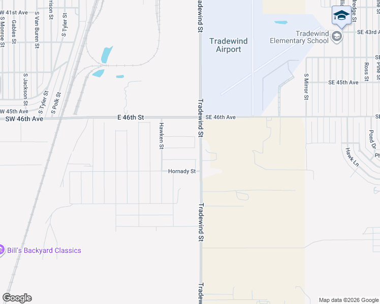 map of restaurants, bars, coffee shops, grocery stores, and more near 807 Lochridge Street in Amarillo