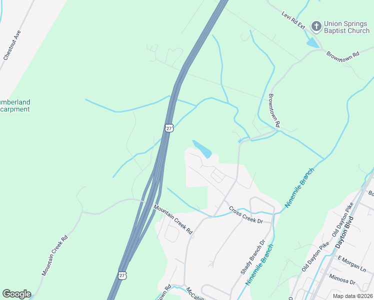 map of restaurants, bars, coffee shops, grocery stores, and more near 925 Traditions Drive in Chattanooga