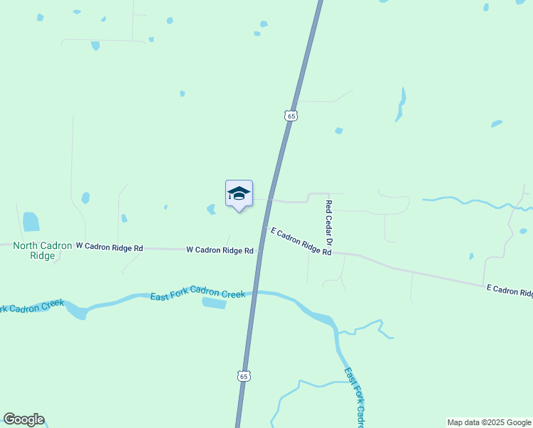 map of restaurants, bars, coffee shops, grocery stores, and more near 502 U.S. 65 in Greenbrier