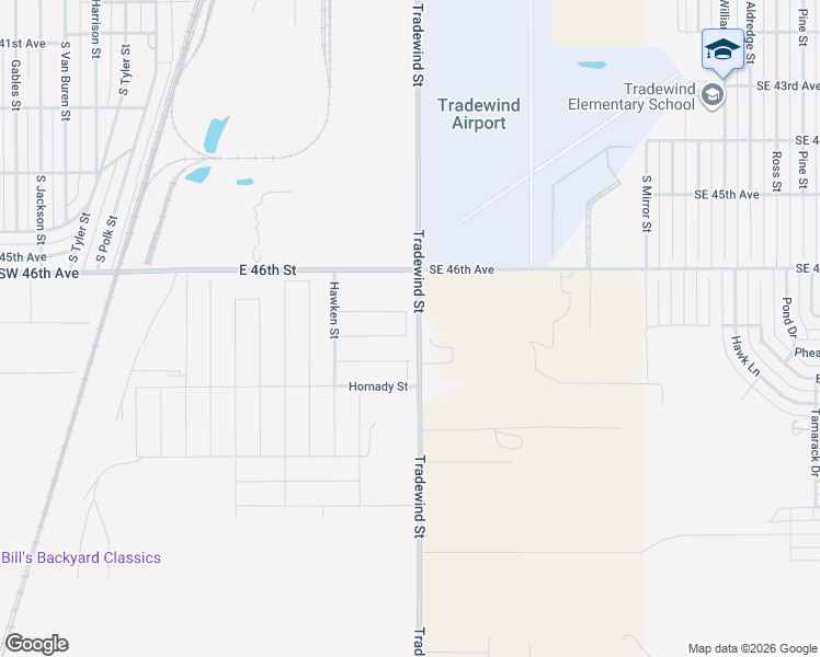 map of restaurants, bars, coffee shops, grocery stores, and more near 807 Lochridge Street in Amarillo