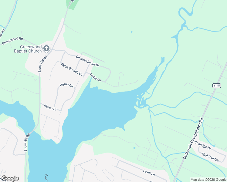 map of restaurants, bars, coffee shops, grocery stores, and more near 8102 Turtle Lane in Ooltewah
