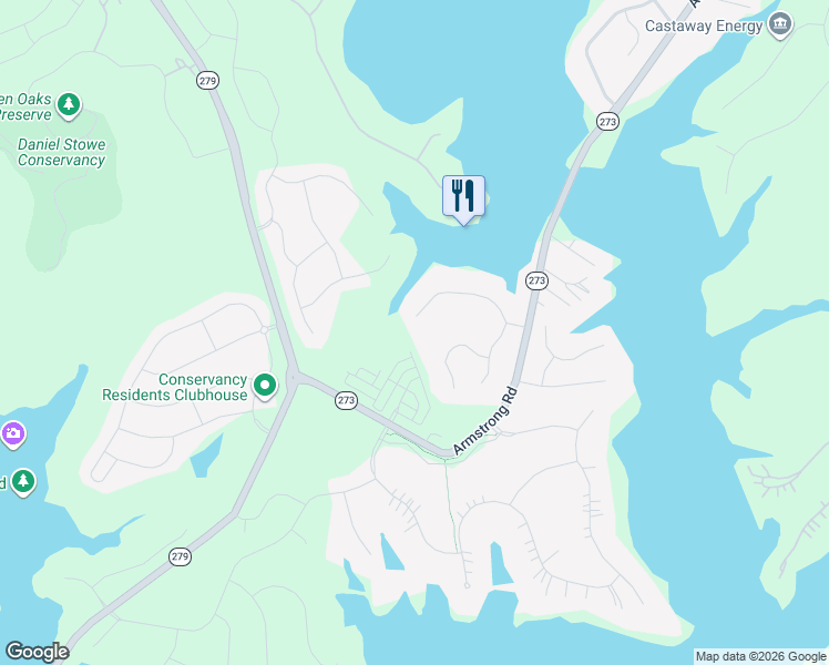 map of restaurants, bars, coffee shops, grocery stores, and more near 4548 Forest Cove Road in Belmont
