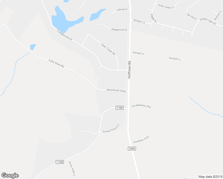 map of restaurants, bars, coffee shops, grocery stores, and more near 169 Reynwood Vista in Foxfire