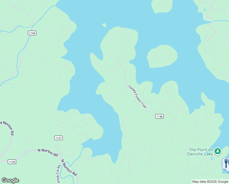 map of restaurants, bars, coffee shops, grocery stores, and more near 221 Tocami Trail in Cullowhee
