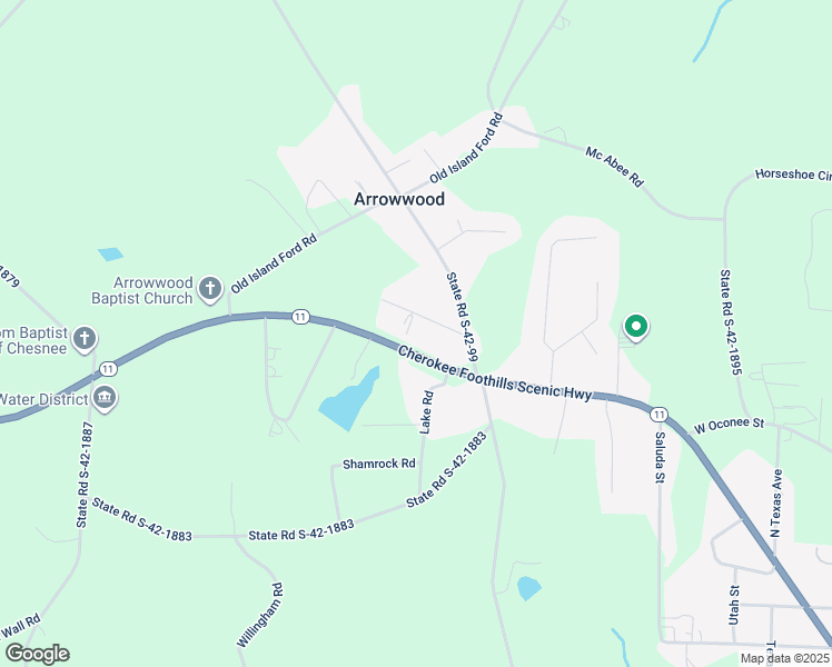 map of restaurants, bars, coffee shops, grocery stores, and more near 1248 South Carolina 11 in Chesnee