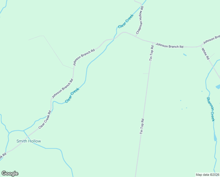 map of restaurants, bars, coffee shops, grocery stores, and more near 2609 Johnson Branch Road in Leoma