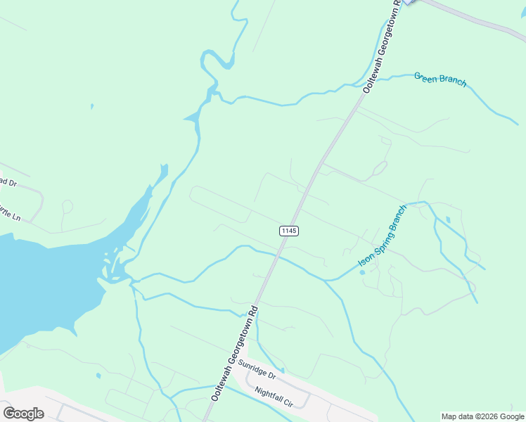 map of restaurants, bars, coffee shops, grocery stores, and more near 8619 Ooltewah Georgetown Road in Ooltewah