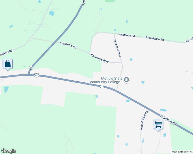 map of restaurants, bars, coffee shops, grocery stores, and more near 1764 Winchester Highway in Fayetteville