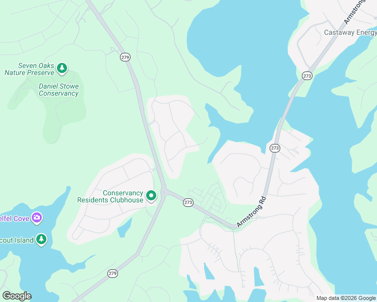 map of restaurants, bars, coffee shops, grocery stores, and more near 5113 Water Crest Trail in Belmont