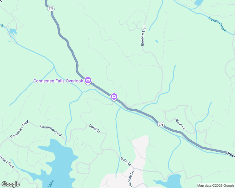 map of restaurants, bars, coffee shops, grocery stores, and more near 212 Still Branch Road in Brevard
