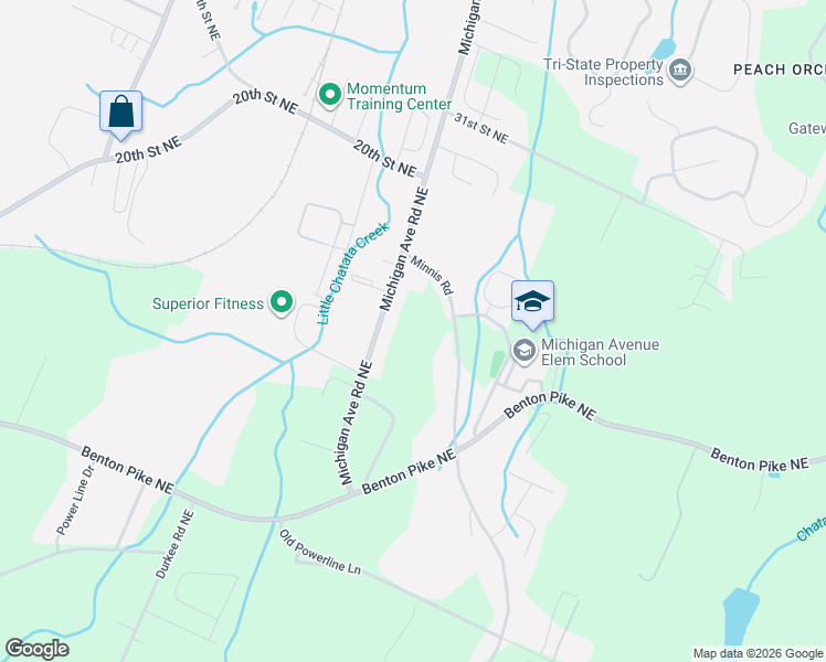 map of restaurants, bars, coffee shops, grocery stores, and more near in Cleveland