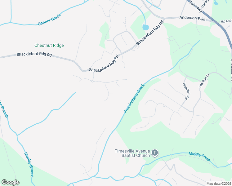 map of restaurants, bars, coffee shops, grocery stores, and more near 5025 Dandelion Trail in Signal Mountain