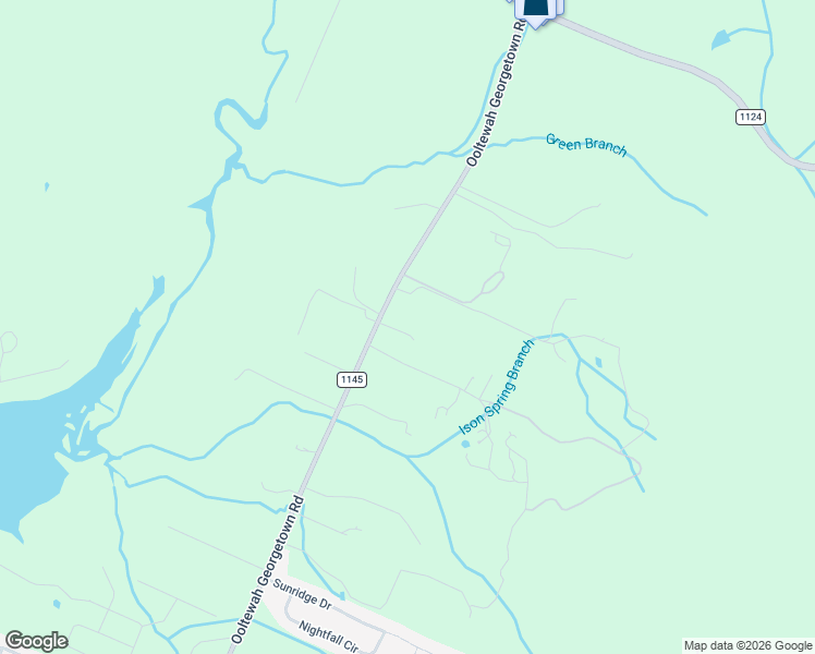 map of restaurants, bars, coffee shops, grocery stores, and more near 8706 Ooltewah Georgetown Road in Ooltewah