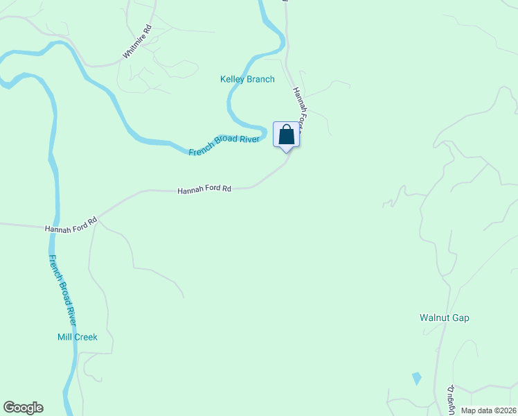map of restaurants, bars, coffee shops, grocery stores, and more near 2859 Hannah Ford Road in Brevard