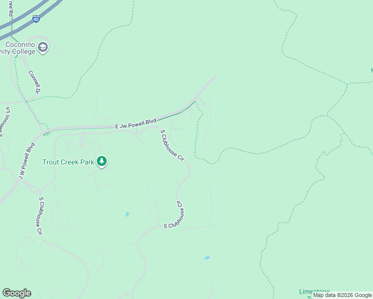 map of restaurants, bars, coffee shops, grocery stores, and more near 2749 South Birds Of Prey Court in Flagstaff