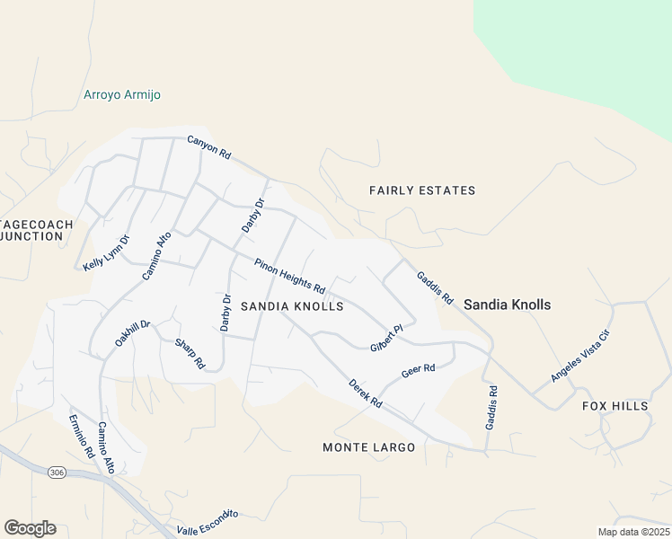 map of restaurants, bars, coffee shops, grocery stores, and more near 5 Pinon Circle in Sandia Park