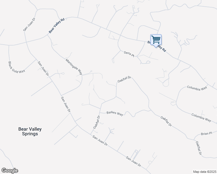 map of restaurants, bars, coffee shops, grocery stores, and more near 27401 Oakflat Drive in Tehachapi