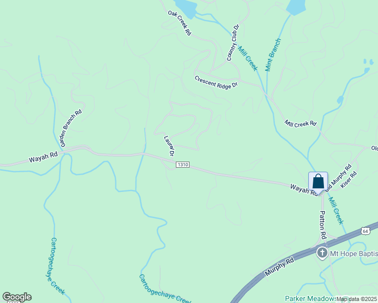 map of restaurants, bars, coffee shops, grocery stores, and more near 135 Laurel Drive in Franklin