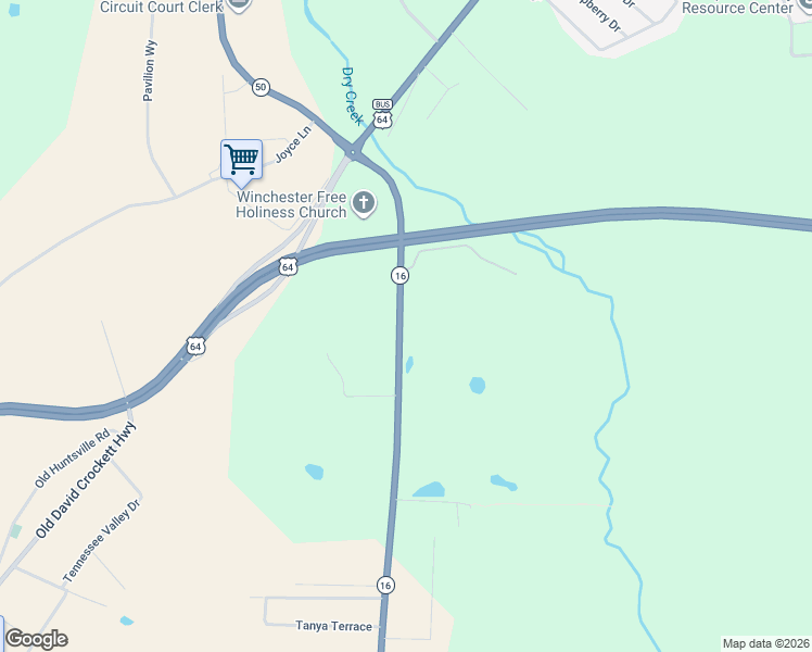 map of restaurants, bars, coffee shops, grocery stores, and more near Rowe Gap Road in Winchester