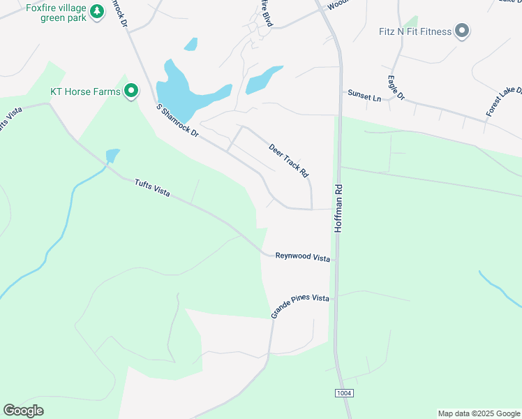 map of restaurants, bars, coffee shops, grocery stores, and more near 1 Oriole Circle in Jackson Springs