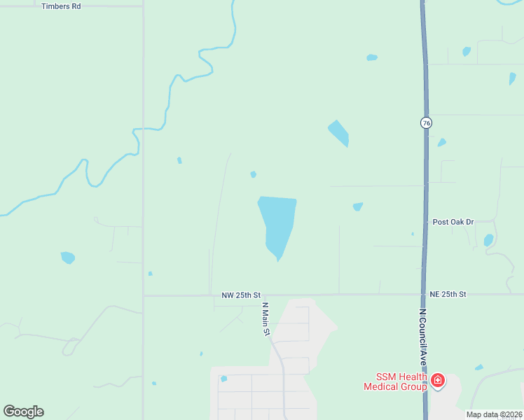 map of restaurants, bars, coffee shops, grocery stores, and more near 2491 County Road 1278 in Blanchard