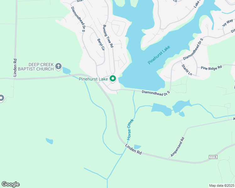 map of restaurants, bars, coffee shops, grocery stores, and more near 446 Wills Drive in Pinehurst