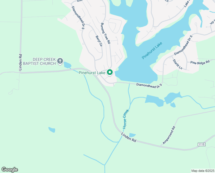 map of restaurants, bars, coffee shops, grocery stores, and more near 446 Wills Drive in Pinehurst
