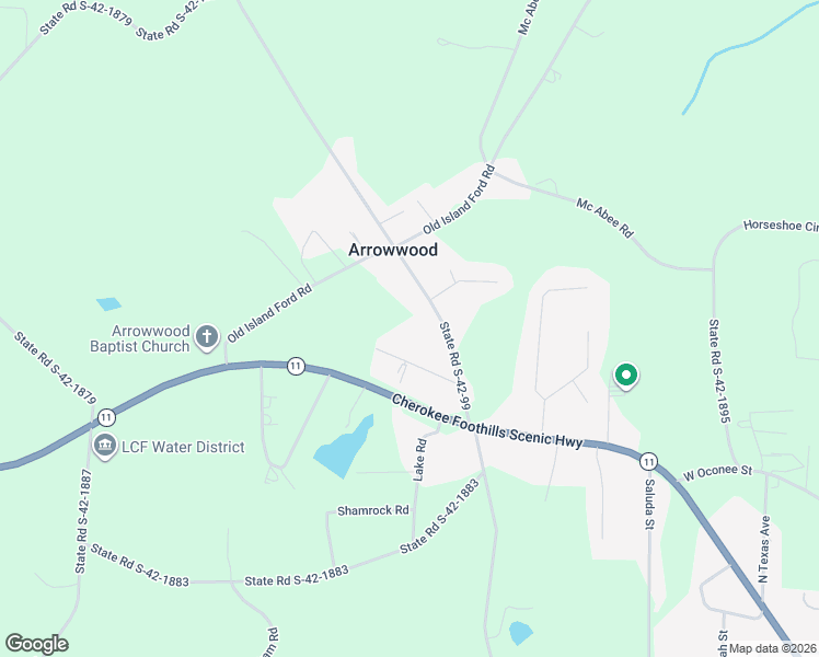 map of restaurants, bars, coffee shops, grocery stores, and more near 905 Henderson Road in Chesnee