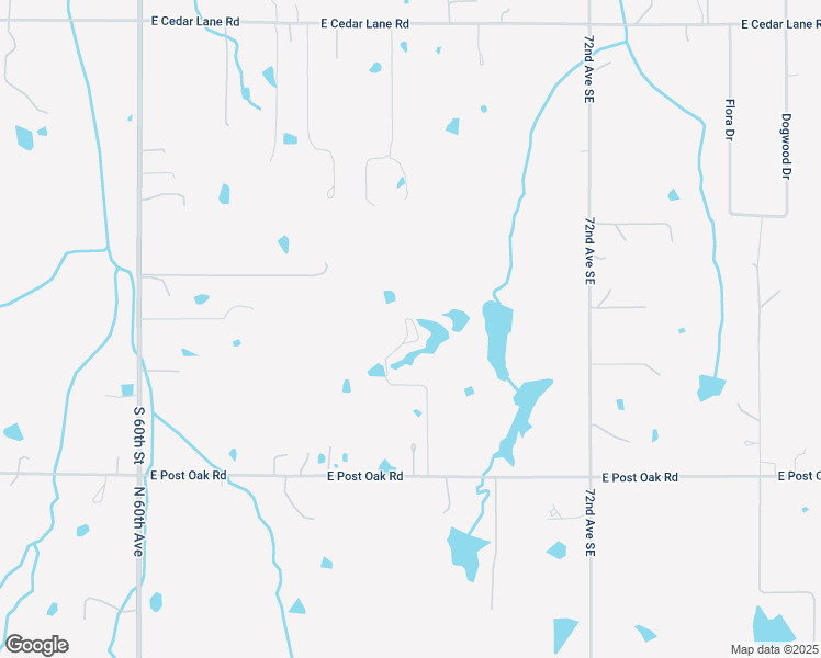 map of restaurants, bars, coffee shops, grocery stores, and more near 6715 East Post Oak Road in Noble