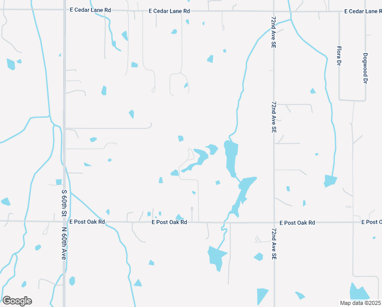 map of restaurants, bars, coffee shops, grocery stores, and more near 6715 East Post Oak Road in Noble