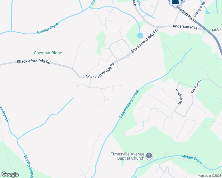 map of restaurants, bars, coffee shops, grocery stores, and more near 5025 Dandelion Trail in Signal Mountain