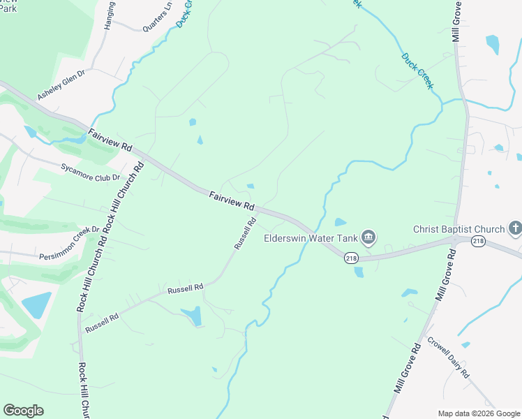 map of restaurants, bars, coffee shops, grocery stores, and more near 2998 North Carolina 218 in Indian Trail