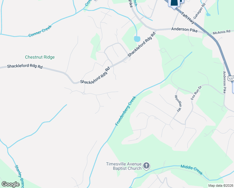 map of restaurants, bars, coffee shops, grocery stores, and more near 5114 Virginia Pine Road in Signal Mountain