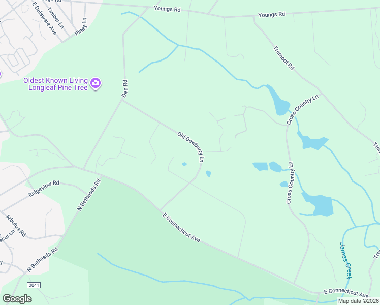 map of restaurants, bars, coffee shops, grocery stores, and more near 292 Old Dewberry Lane in Southern Pines