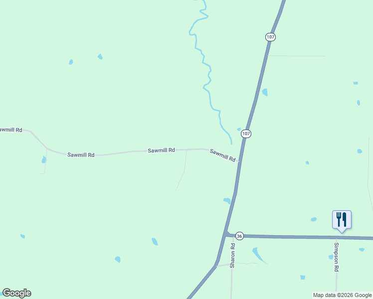 map of restaurants, bars, coffee shops, grocery stores, and more near 47 Sawmill Road in Enola
