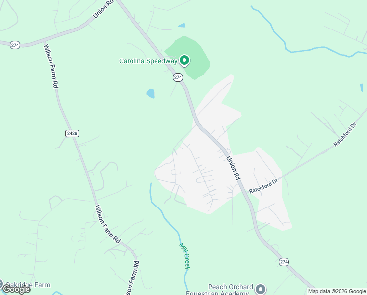 map of restaurants, bars, coffee shops, grocery stores, and more near 207 Wilson Road in Gastonia