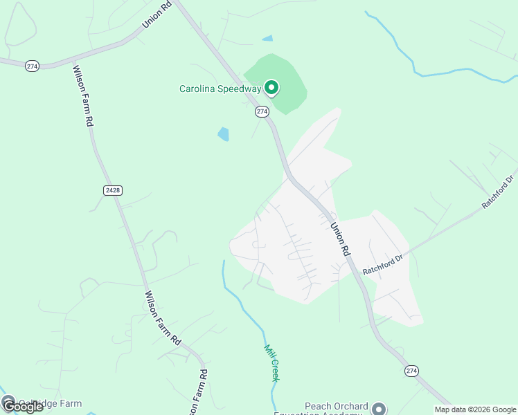 map of restaurants, bars, coffee shops, grocery stores, and more near 207 Wilson Road in Gastonia