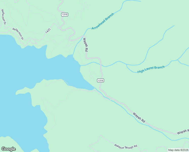 map of restaurants, bars, coffee shops, grocery stores, and more near 250 Lake Drive in Topton